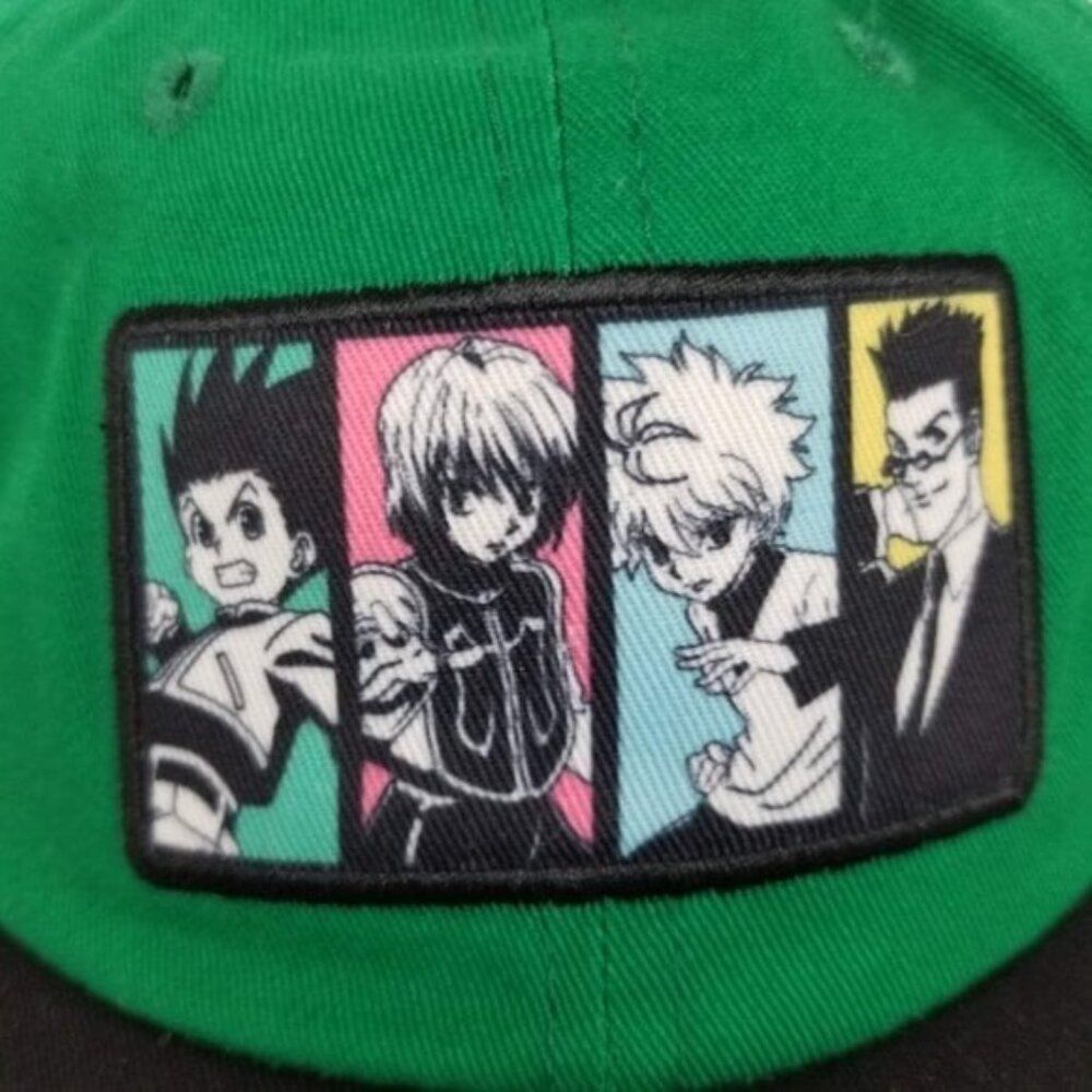 Hunter X Hunter Group Adjustable Hat Anime Manga Series Cap green black New